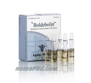 Boldebolin 250 for sale | Boldenone Undecylenate 250mg/ml | 10 amps Alpha Pharma 